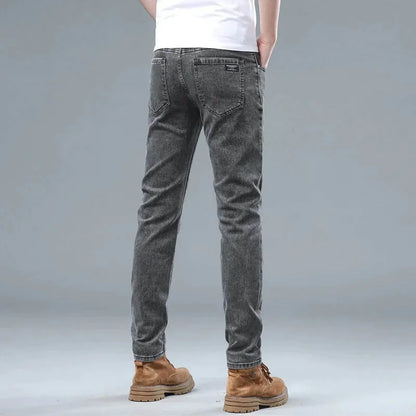 Slim Fit Faded Pants