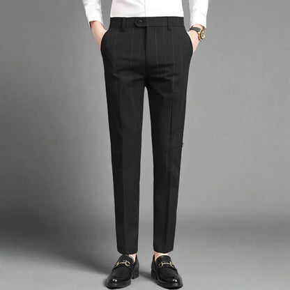 Plaid Pattern Formal Dress Pants