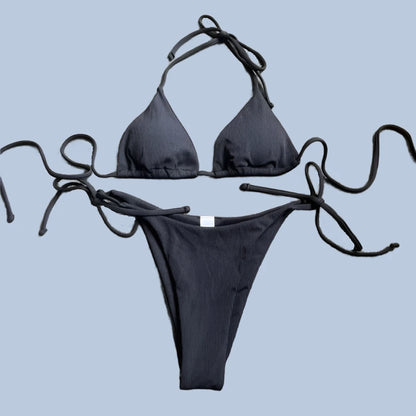 Halter Triangle Micro Bikini Sets