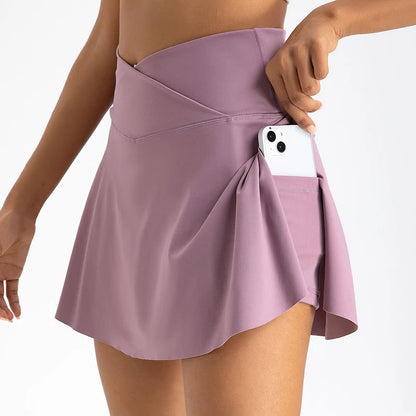Athletic High Waisted Skorts