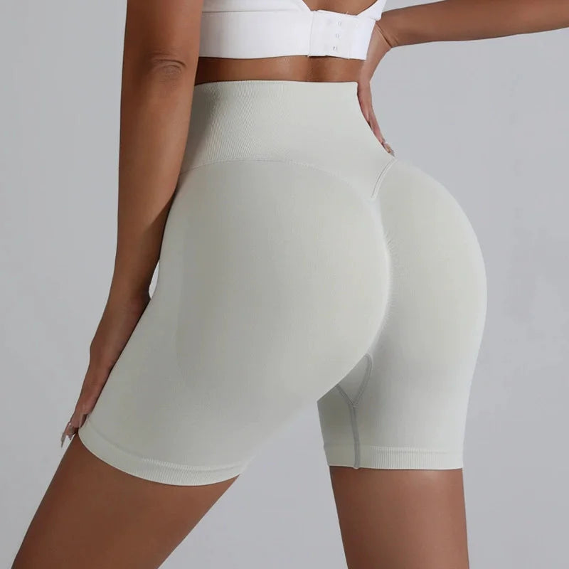 Peach Hip Lifting Sports Shorts