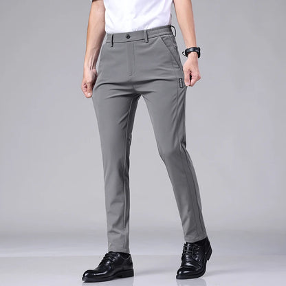 Ultra-thin Elastic Men's Casual Trousers