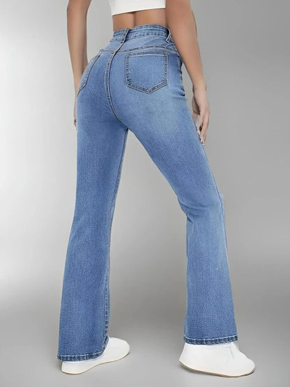 High Rise Flare Jeans