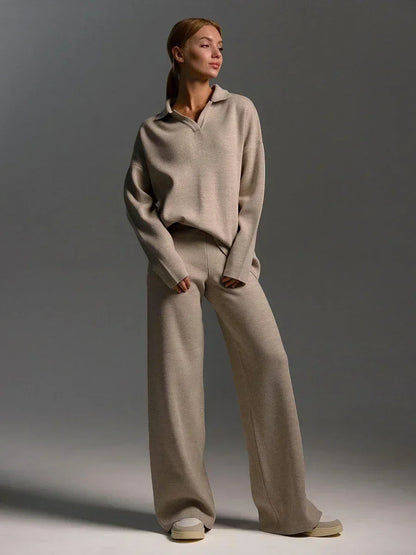 Lounging Knitted 2 Piece Set