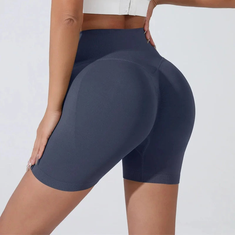 Peach Hip Lifting Sports Shorts