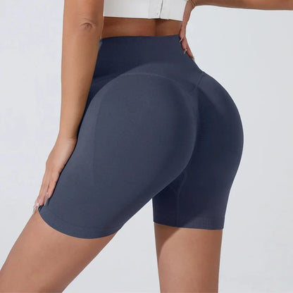 Peach Hip Lifting Sports Shorts