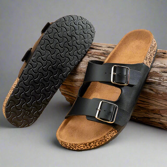 Unisex Cork Shoe Slippers