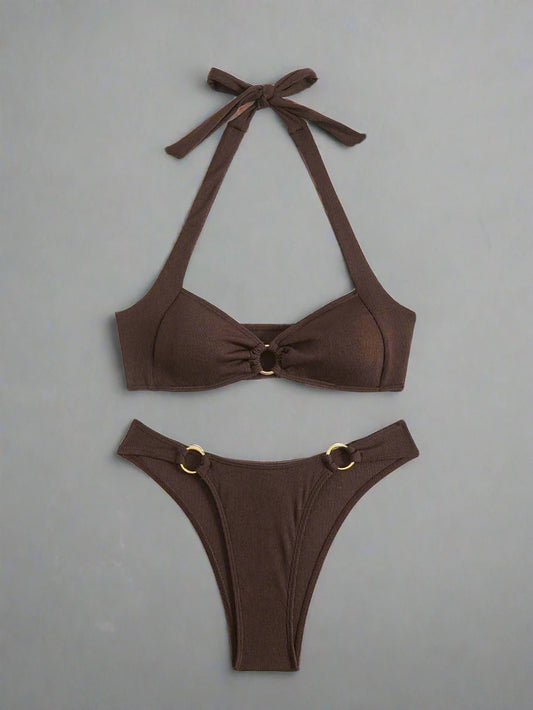 Halter Bikini Set