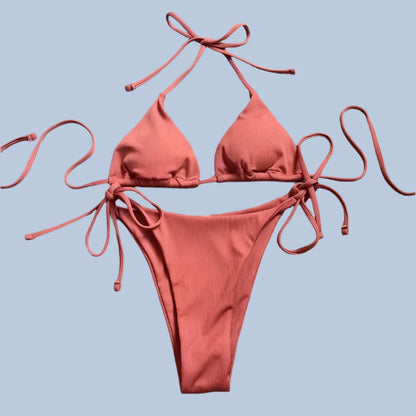 Halter Triangle Micro Bikini Sets