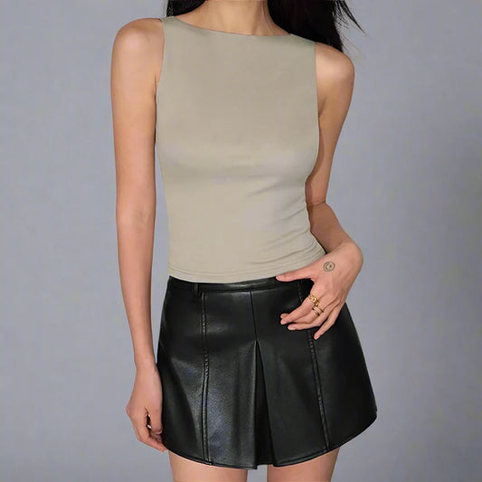 Boat Neck Tank Top