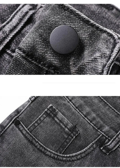Slim Fit Faded Pants