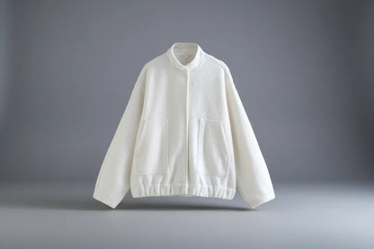 Oversized Vintage Bomber Jacket Coat