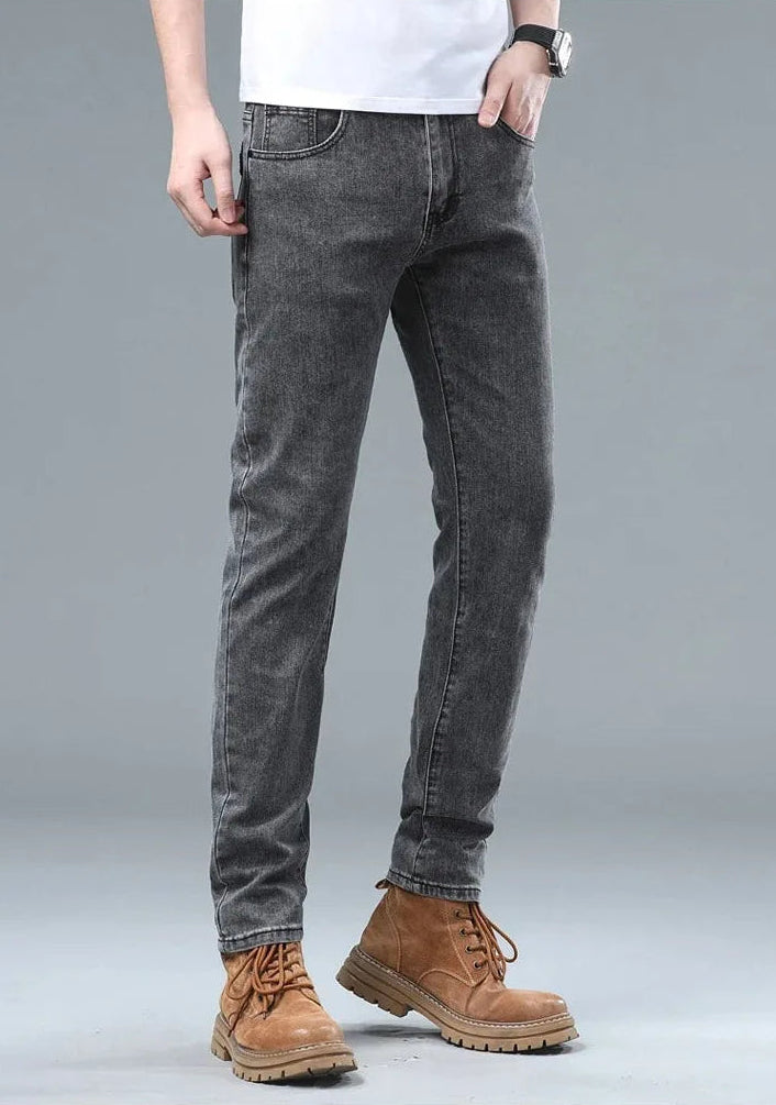 Slim Fit Faded Pants