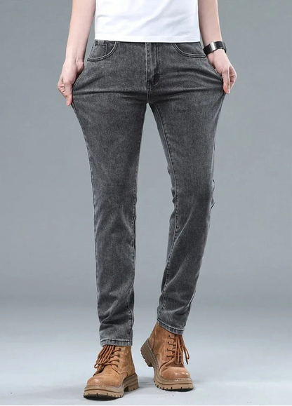 Slim Fit Faded Pants