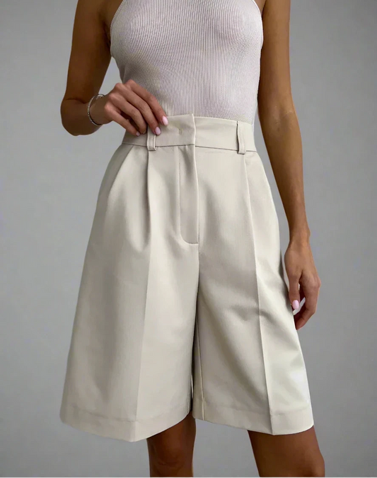High Waist Wide Leg Shorts