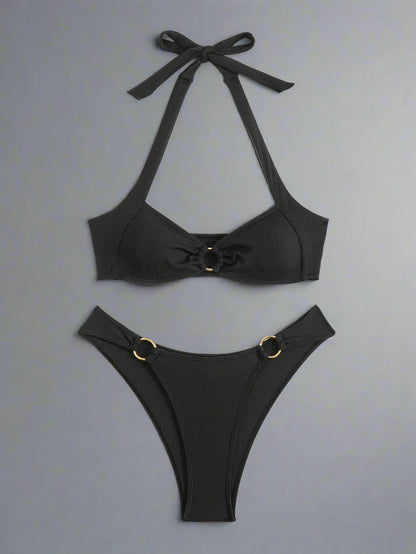 Halter Bikini Set