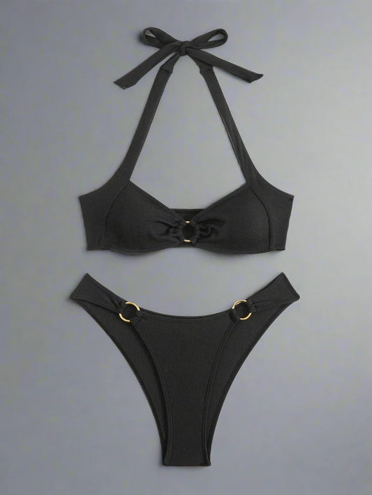 Halter Bikini Set