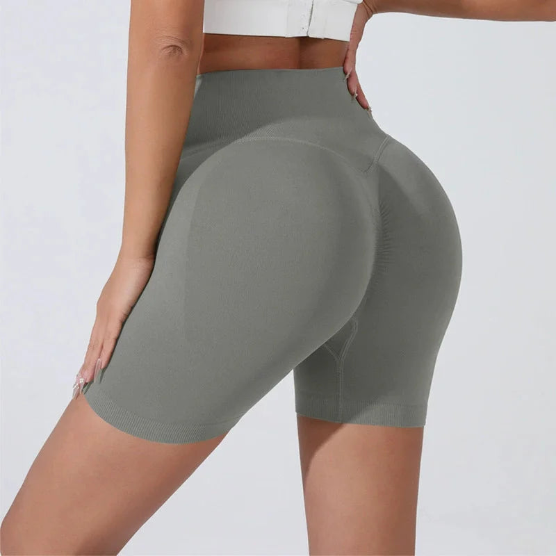 Peach Hip Lifting Sports Shorts
