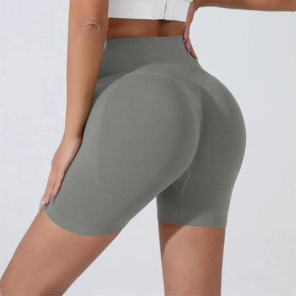 Peach Hip Lifting Sports Shorts